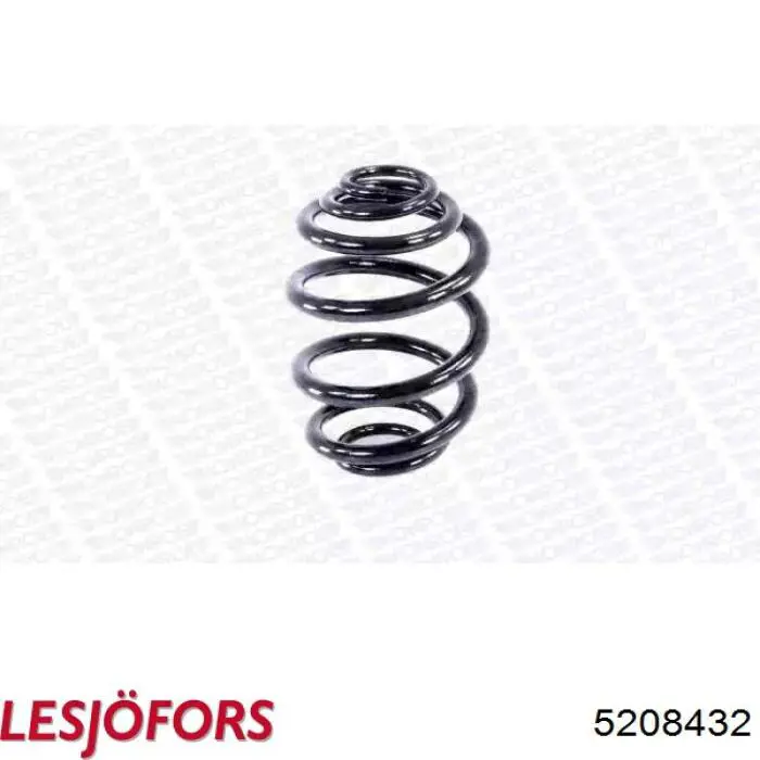 5208432 Lesjofors Пружина підвіски задня