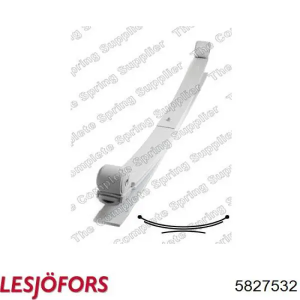 Купити 5827532 Lesjofors Ресори задні (пружини задньої підвіски)