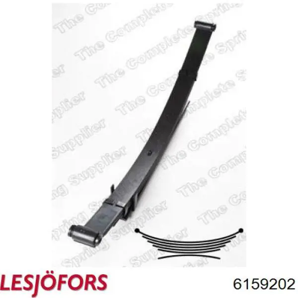 Ресори додаткові Lesjofors 6159202 ціна, від 217.39 USD