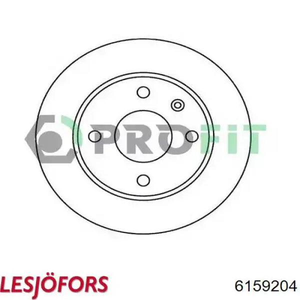 Купити 6159204 Lesjofors Ресори задні (пружини задньої підвіски)