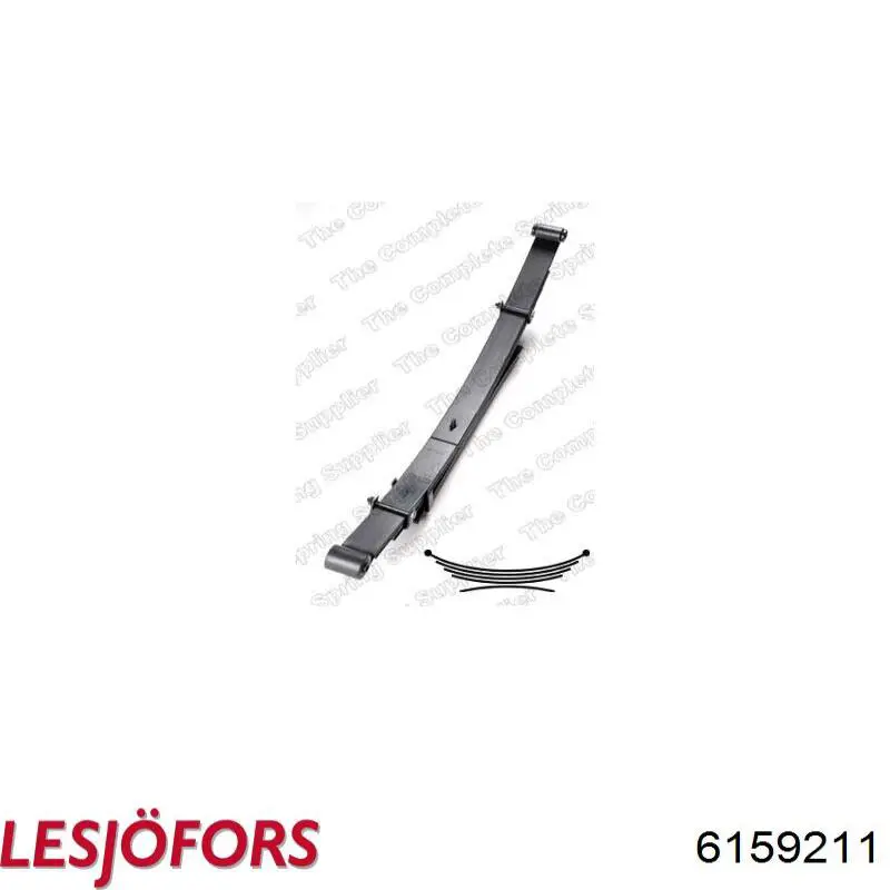 Купити 6159211 Lesjofors Ресори задні (пружини задньої підвіски)