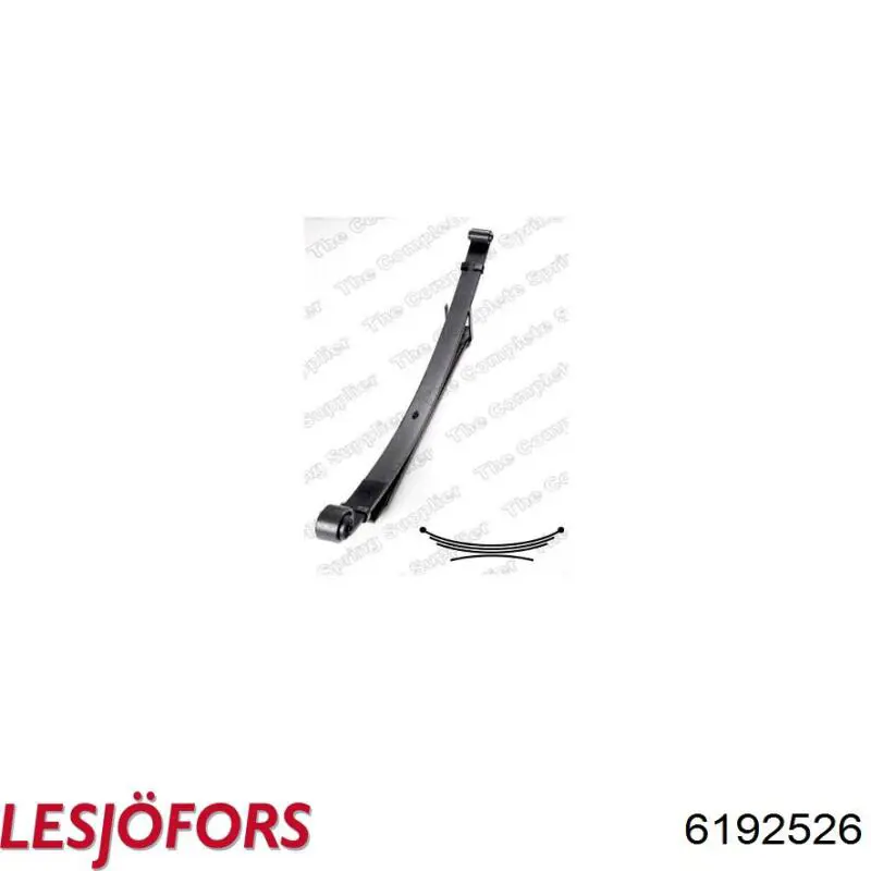 6192526 Lesjofors Ресора (задня)