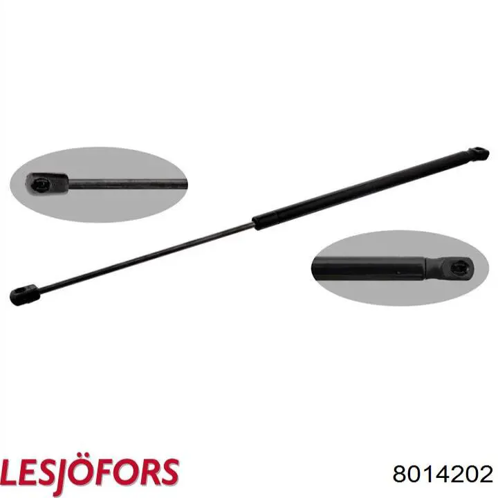 Амортизатор капота газовий Lesjofors 8014202 ціна, від 7.88 USD