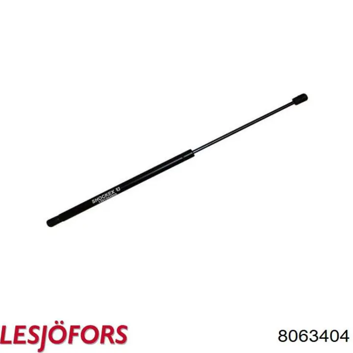 8063404 Lesjofors Стійка капота