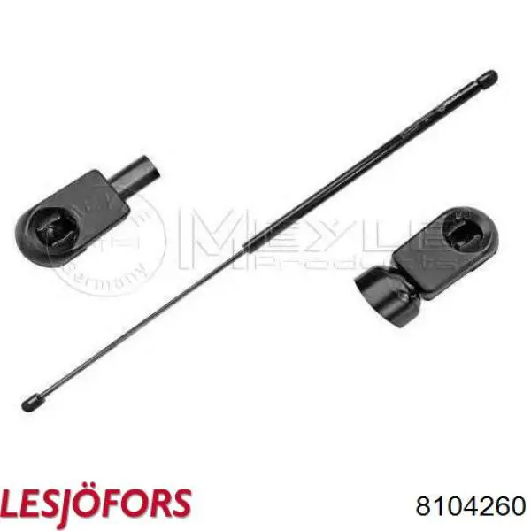 8104260 Lesjofors Амортизатор кришки багажника / двері 3/5-ї задньої