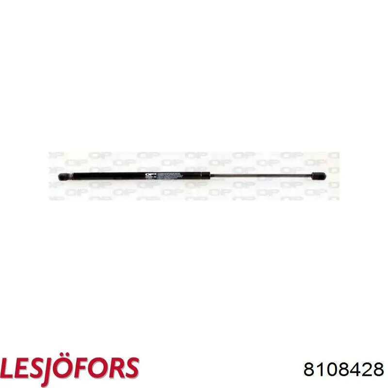Амортизатор двері задньої Lesjofors 8108428 ціна, від 10.38 USD