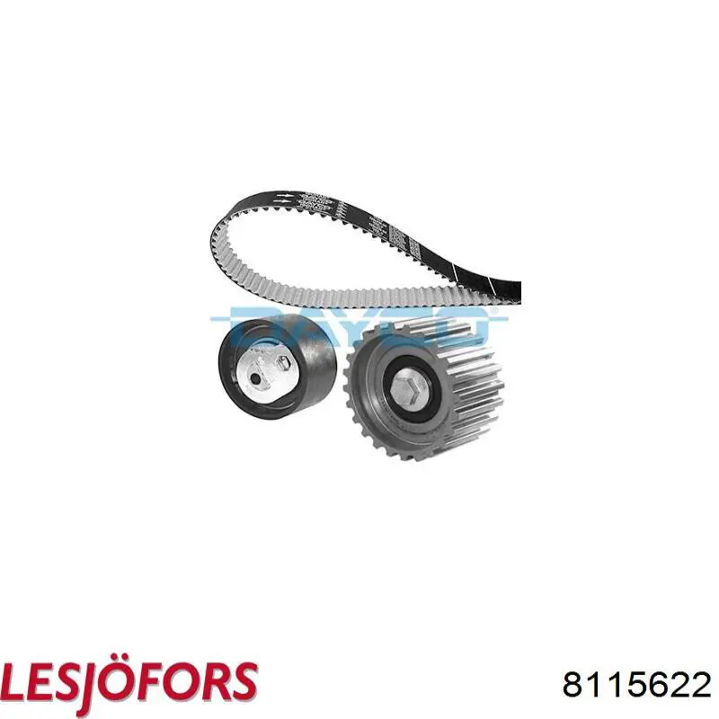 8115622 Lesjofors Амортизатор кришки багажника / двері 3/5-ї задньої