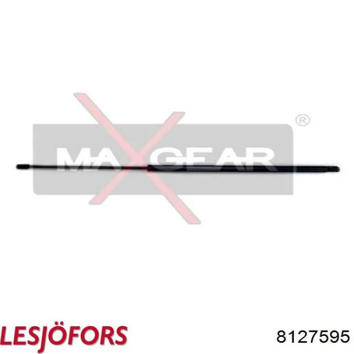 8127595 Lesjofors Амортизатор кришки багажника / двері 3/5-ї задньої