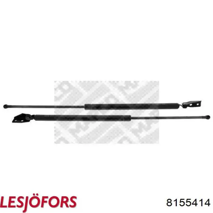 Амортизатор багажника 436014 Kilen