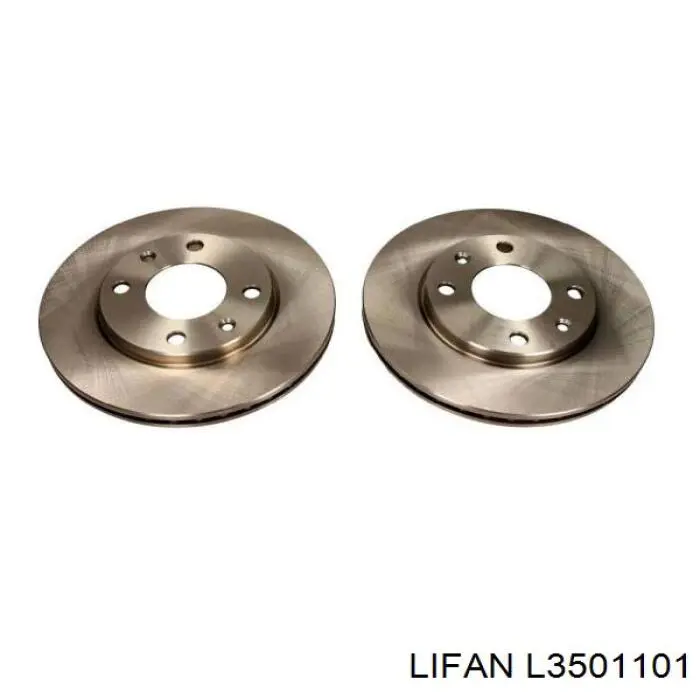 Диск переднього гальма Lifan L3501101 ціна, від 24.85 USD