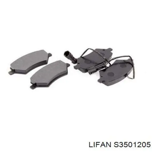 Направляюча супорту переднього Lifan S3501205 ціна, від 5.03 USD