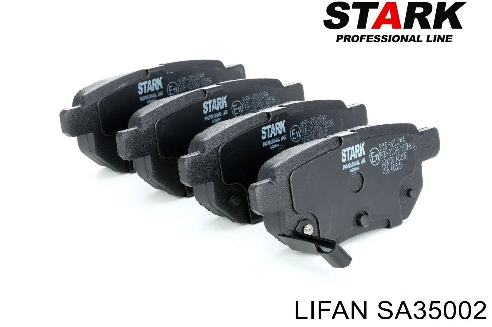Задні гальмівні колодки Lifan SA35002 ціна, від 9.84 USD