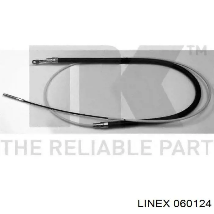 Трос ручного гальма задній, правий/лівий Linex 060124 ціна, від 9.66 USD