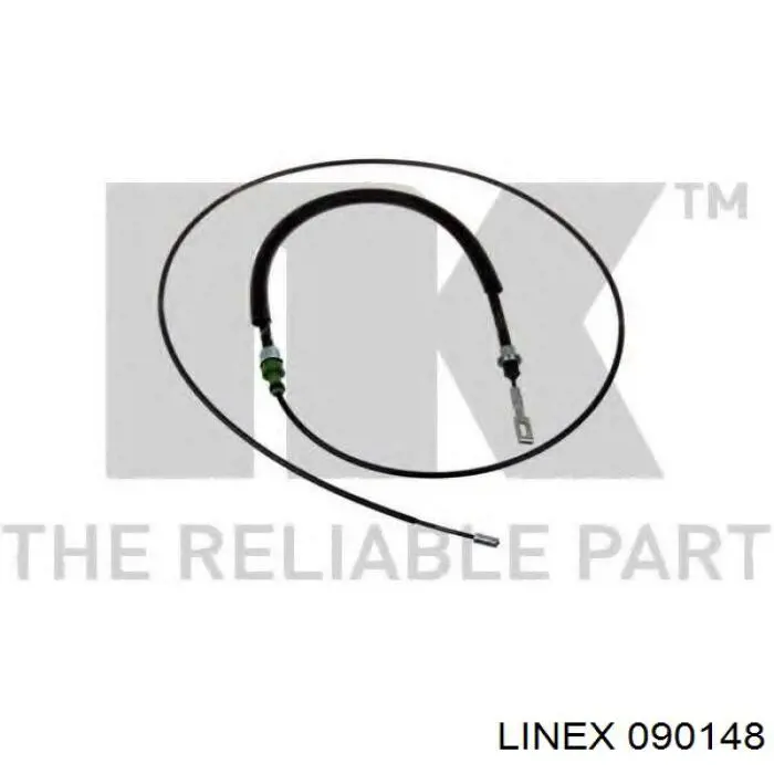 Купити 090148 Linex Трос ручного гальма задній, правий/лівий