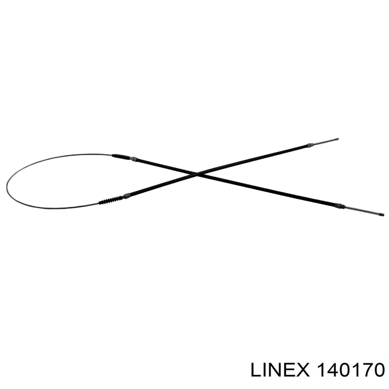 Трос ручного гальма задній, правий/лівий Linex 140170 ціна, від 8.46 USD