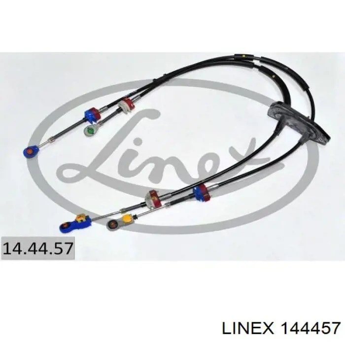 Трос перемикання передач, здвоєний Linex 144457 ціна, від 83.80 USD