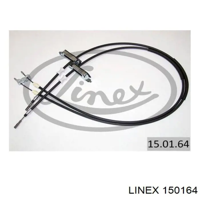 Купити 150164 Linex Трос ручного гальма задній, правий/лівий