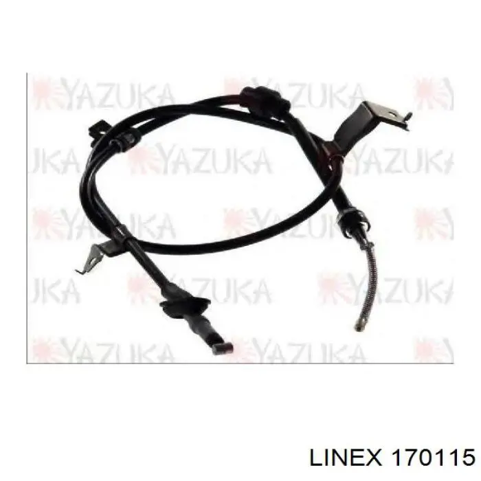 Трос стоянкового гальма задній лівий NK 902622 ціна, від 17.60 USD