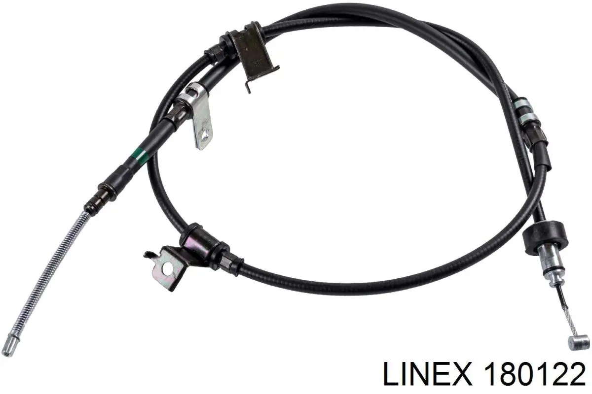 Трос стоянкового гальма задній лівий Linex 180122 ціна, від 21.72 USD