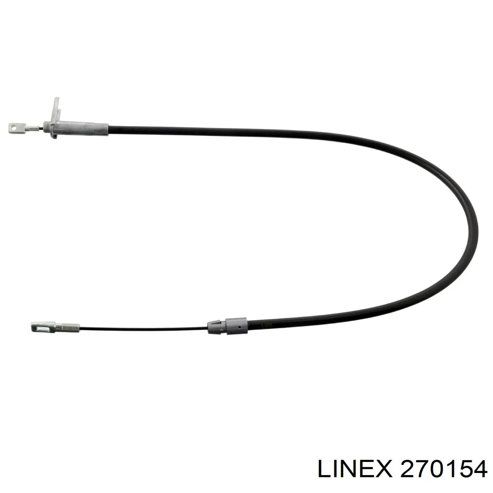 270154 Linex Трос ручного гальма задній, правий