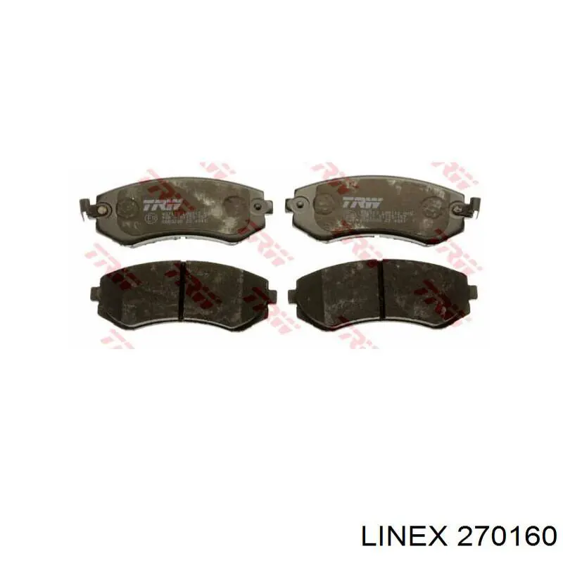 Купити 270160 Linex Трос ручного гальма передній