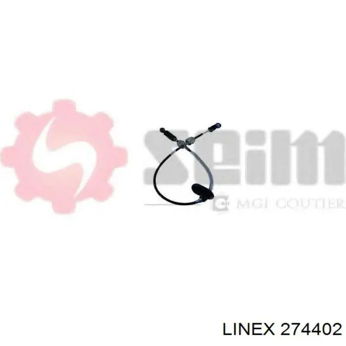 Трос перемикання передач, вибору передачі Linex 274402 ціна, від 1816.25 UAH