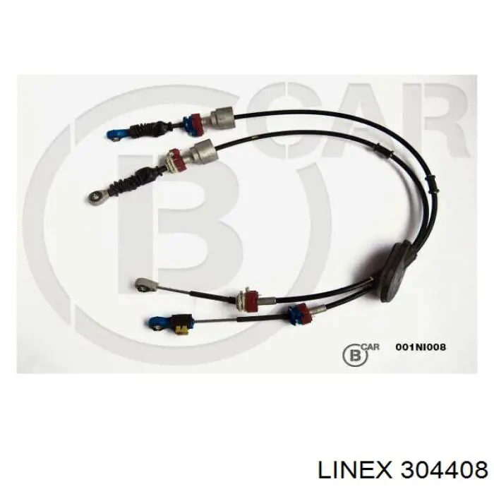 Трос перемикання передач, здвоєний Linex 304408 ціна, від 90.64 USD