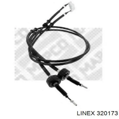 Трос ручного гальма задній, правий/лівий Linex 320173 ціна, від 22.50 USD