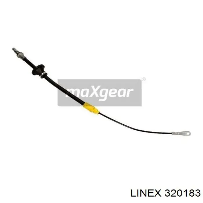 Трос ручного гальма, проміжний Linex 320183 ціна, від 8.50 USD