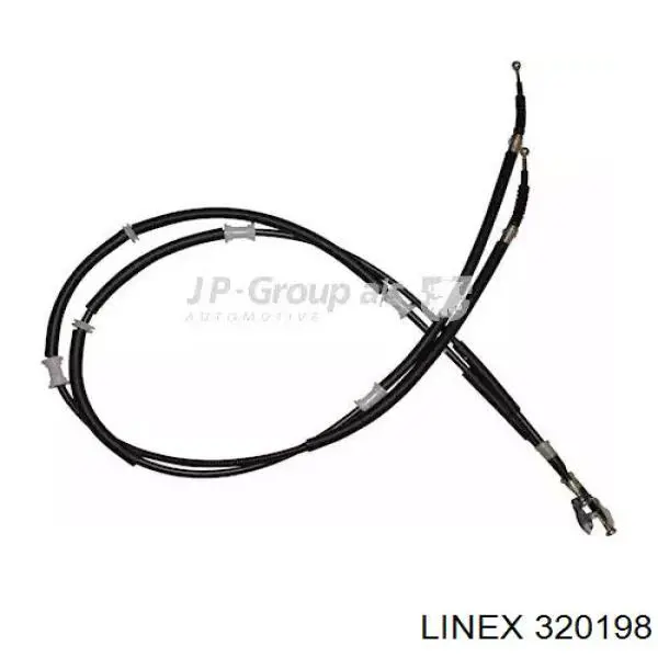 320198 Linex Трос ручного гальма задній, правий/лівий