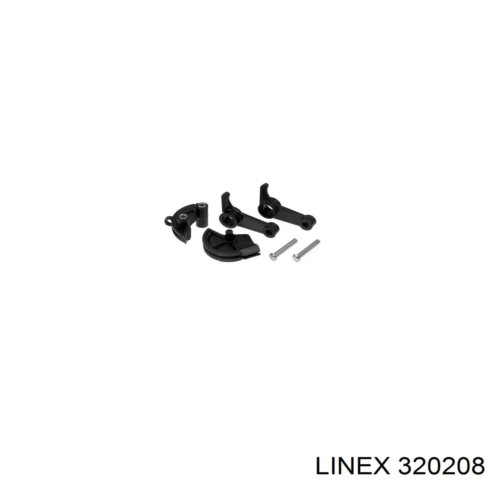 Трос ручного гальма задній, правий/лівий Linex 320208 ціна, від 22.95 USD