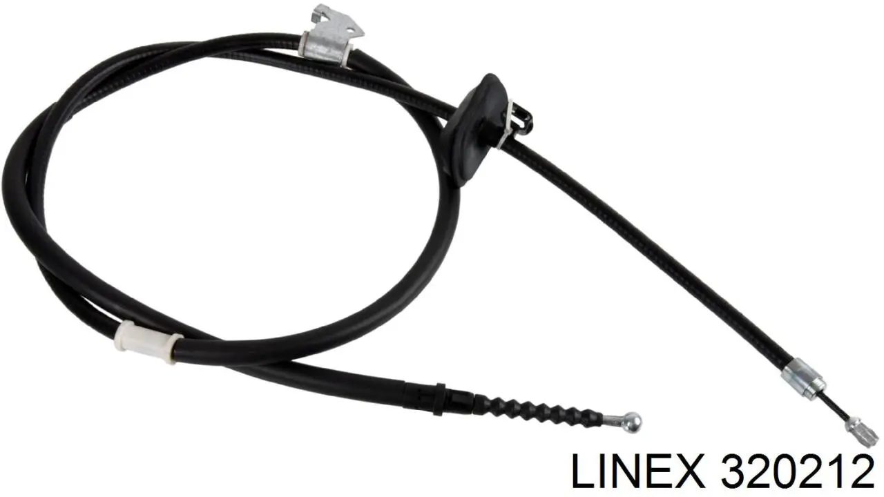 Купити 320212 Linex Трос ручного гальма задній, лівий