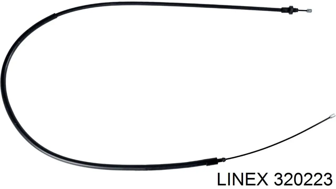 Трос стоянкового гальма передній Linex 320223 ціна, від 9.65 USD
