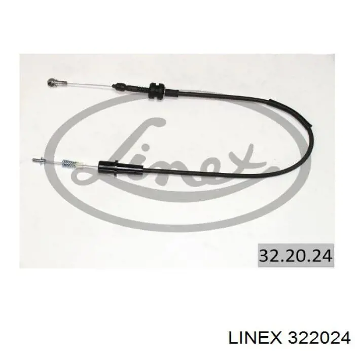 Трос газу 322024 Linex