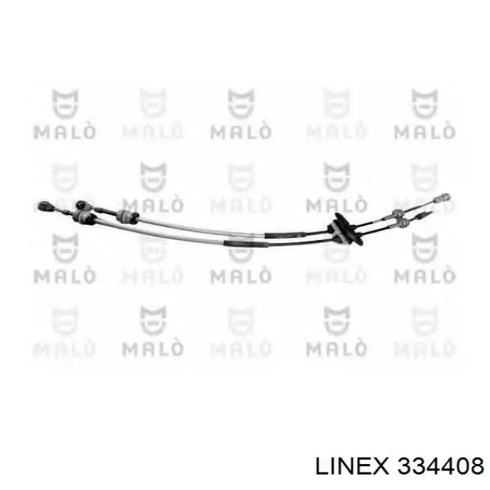Трос перемикання передач, здвоєний Linex 334408 ціна, від 50.42 USD