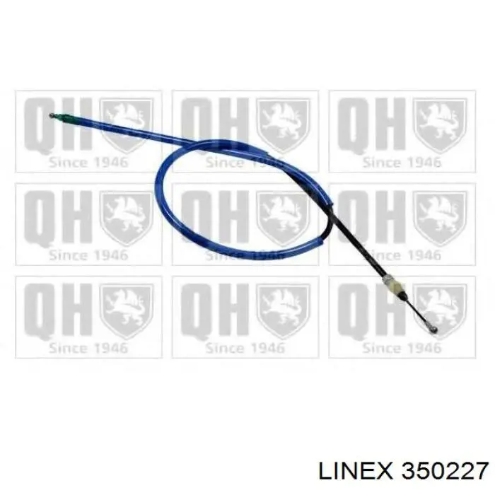 Трос стоянкового гальма задній лівий Linex 350227 ціна, від 10.71 USD