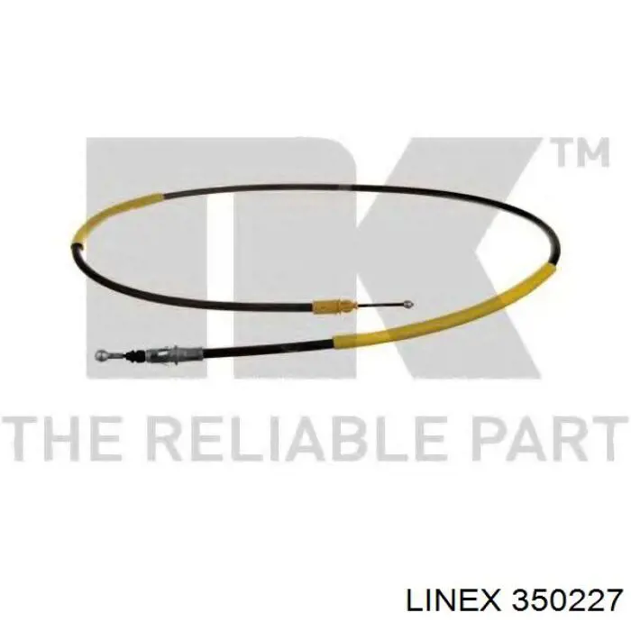 Купити 350227 Linex Трос ручного гальма задній, лівий