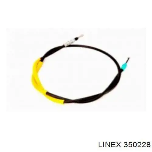 Трос стоянкового гальма задній правий Linex 350228 ціна, від 9.90 USD