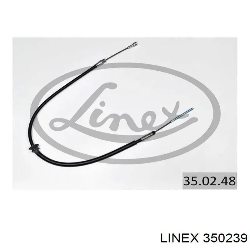 Купити 350239 Linex Трос ручного гальма задній, правий/лівий