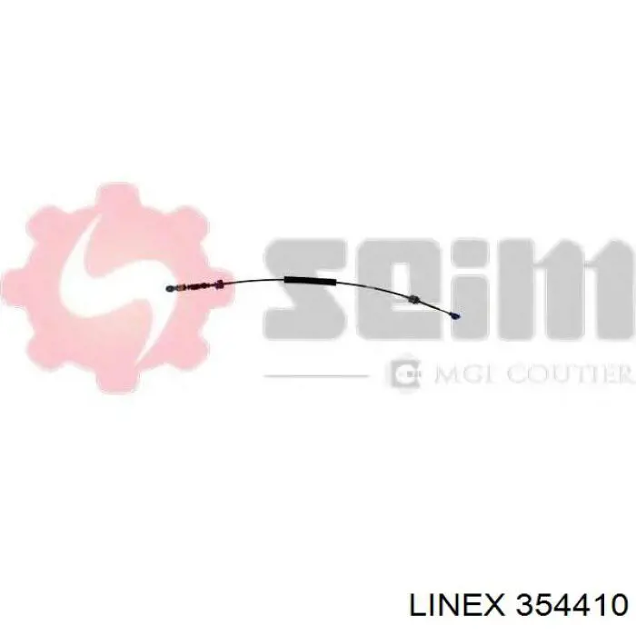 354410 Linex Трос перемикання передач, вибору передачі