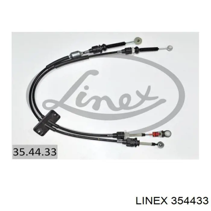 Трос перемикання передач, здвоєний Linex 354433 ціна, від 106.26 USD