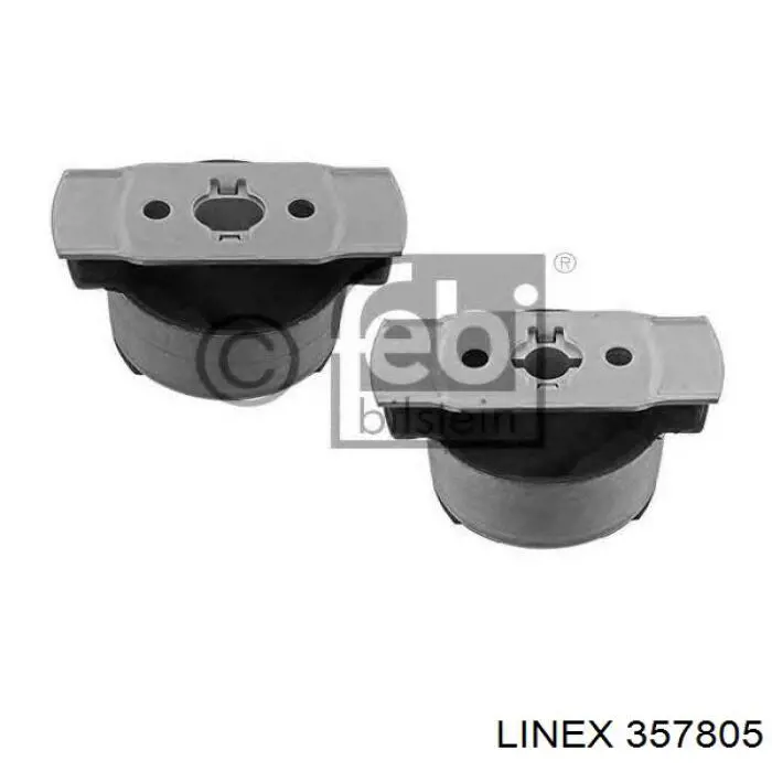 Трос стоянкового гальма задній правий Linex 357805 ціна, від 26.87 USD