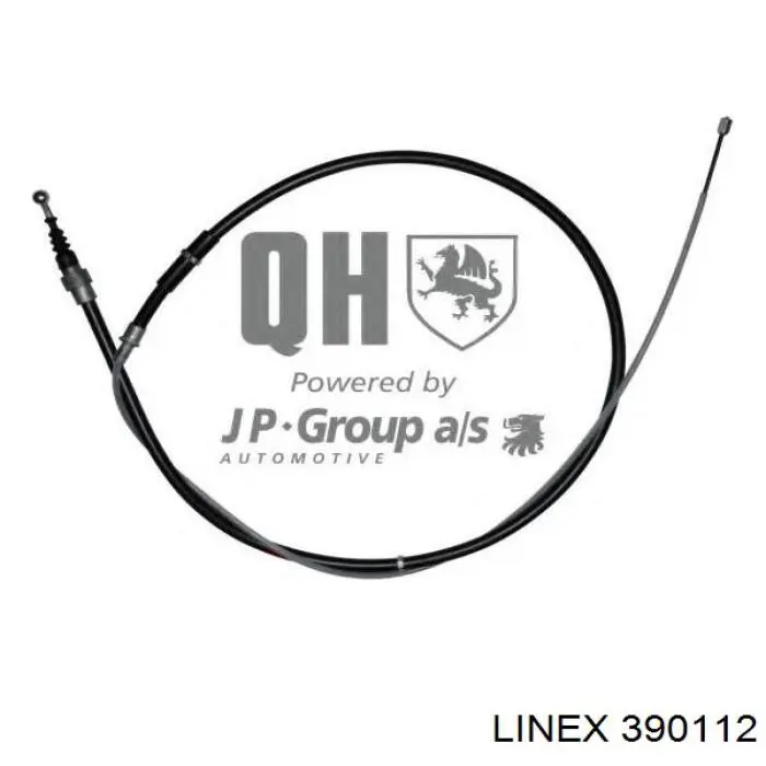 Трос ручного гальма задній, правий/лівий Linex 390112 ціна, від 8.53 USD