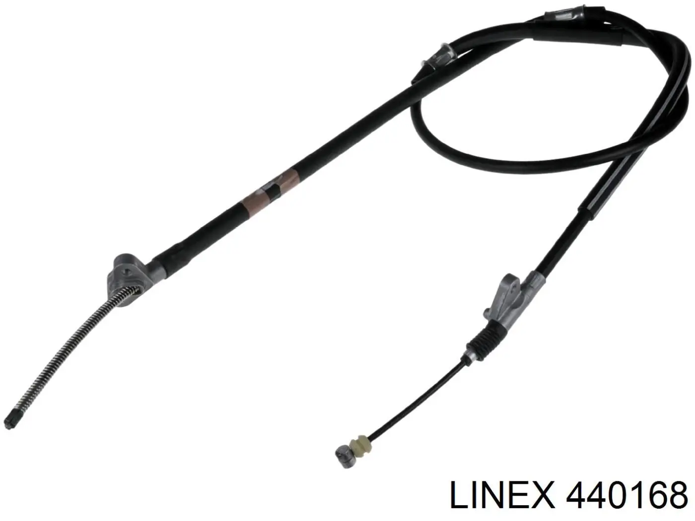 Трос стоянкового гальма задній правий Linex 440168 ціна, від 13.24 USD