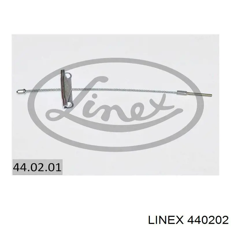 Купити 440202 Linex Трос ручного гальма передній