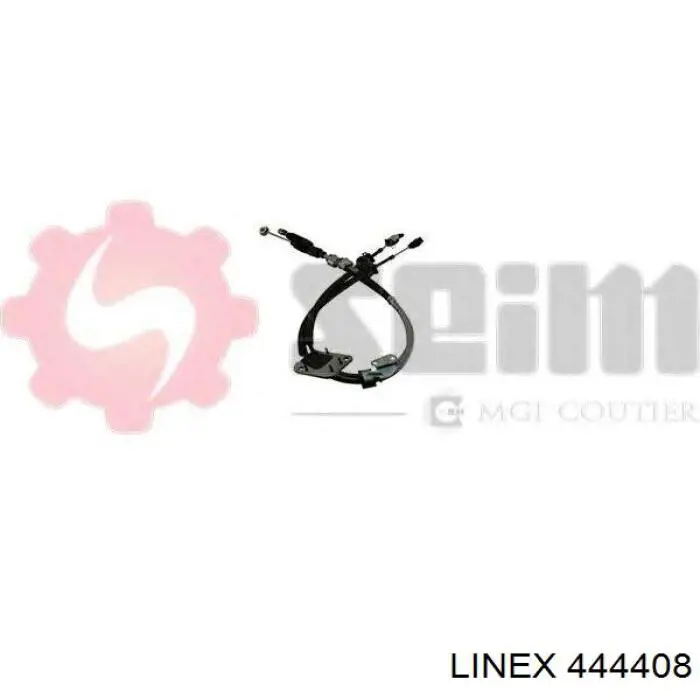 Трос перемикання передач, здвоєний Linex 444408 ціна, від 174.79 USD