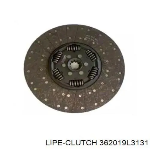 Диск зчеплення 362019L3131 Lipe Clutch