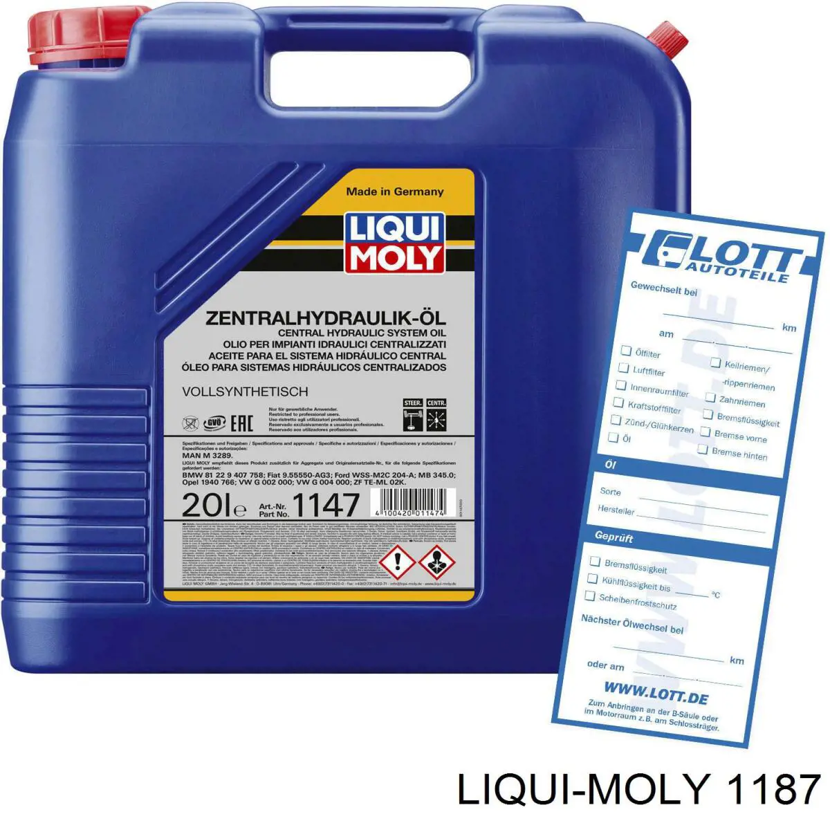 Купити 1187 Liqui Moly Мастило компресорне