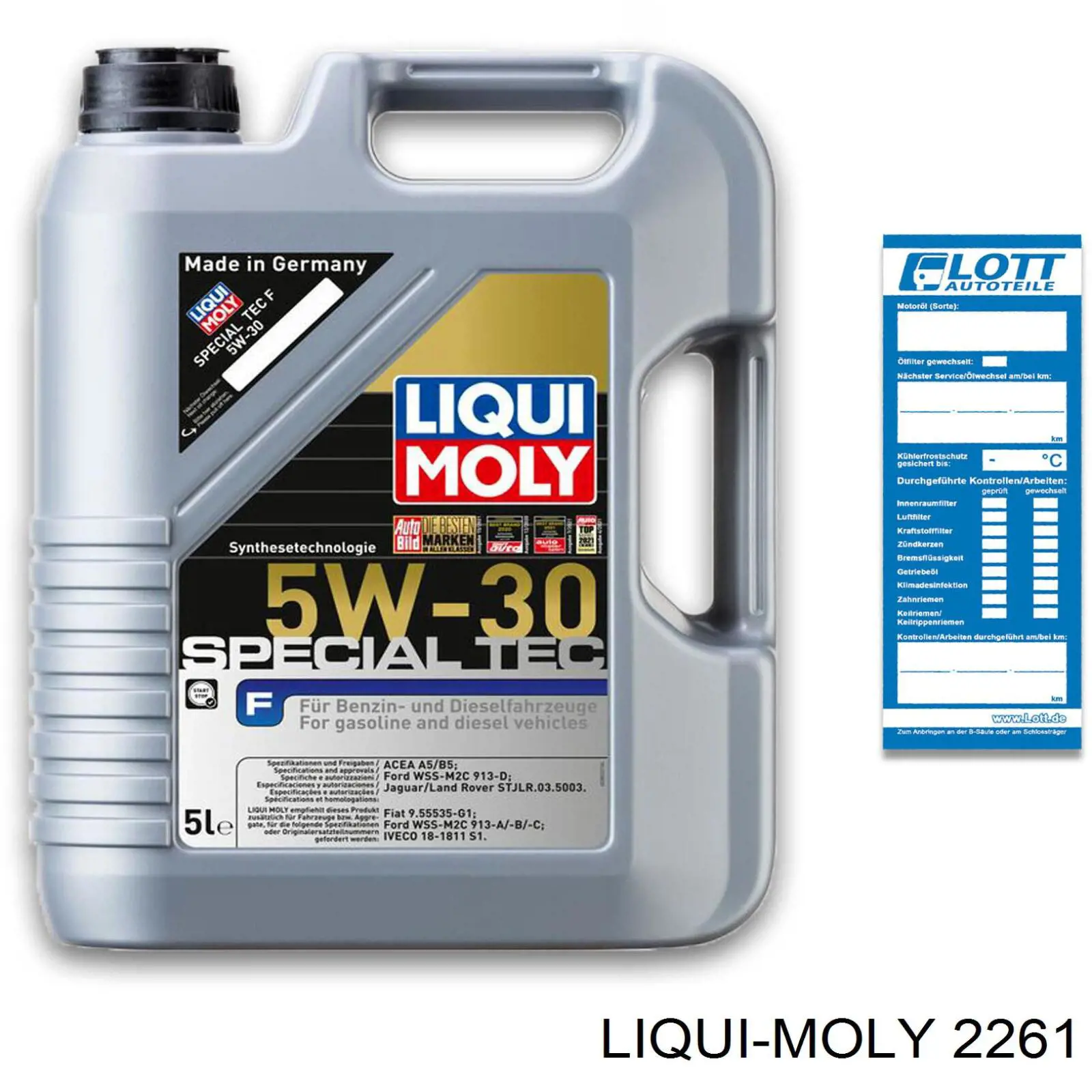 Масло моторне 2261 Liqui Moly