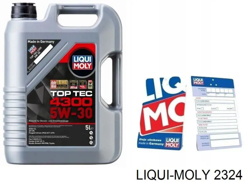 Олива Liqui Moly 2324 ціна, від 53.56 USD